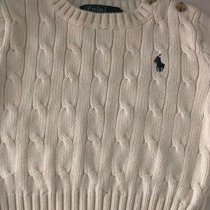 Baby boy polo sweater